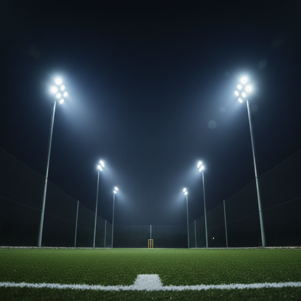 Team celebrating at JB Cricket Turf